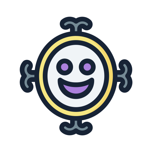 clown gezicht Generic Outline Color icoon