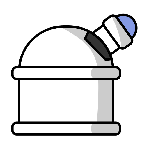 observatie toren Generic Outline Color icoon