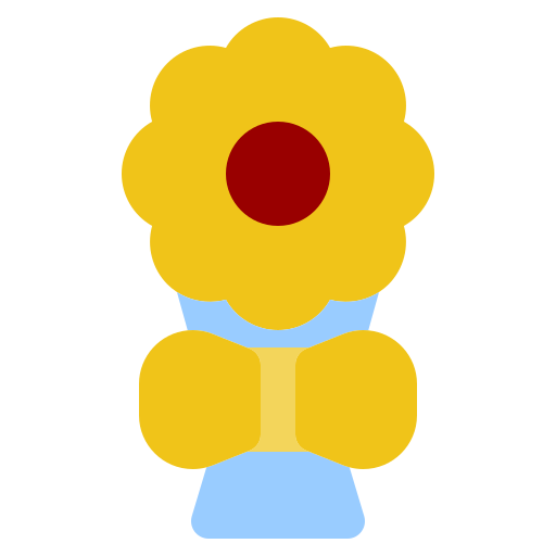ramo de flores Generic Flat icono