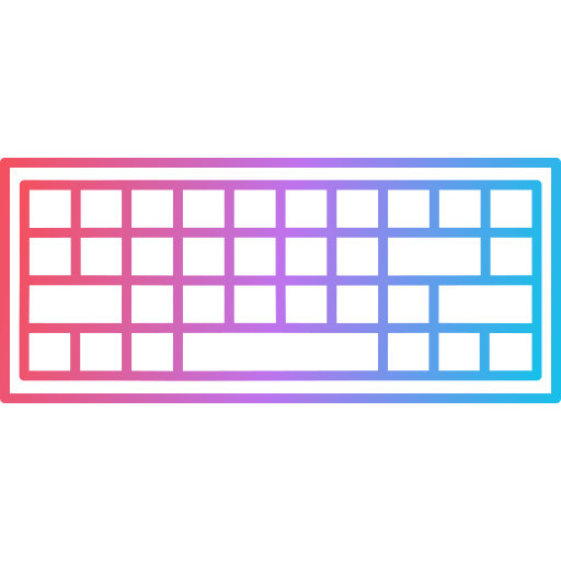 teclado Generic Gradient icono