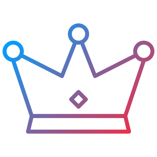 Crown Generic Gradient icon