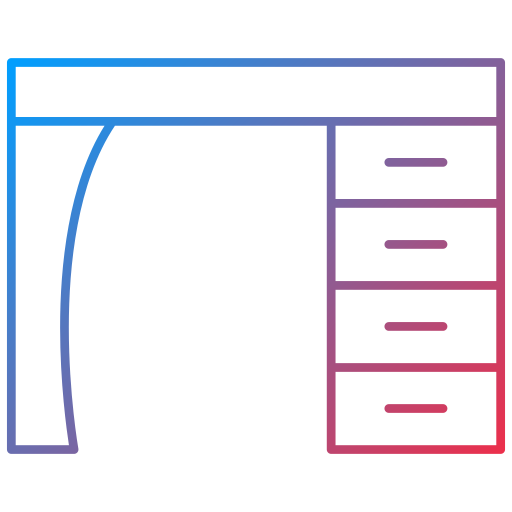 테이블 Generic Gradient icon