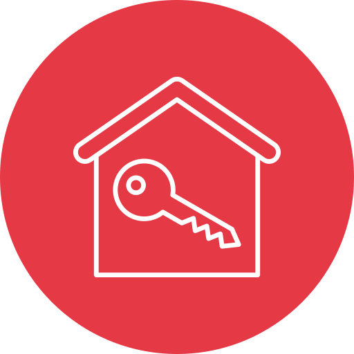 House key Generic Flat icon