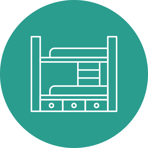 Bunk bed Generic Flat icon