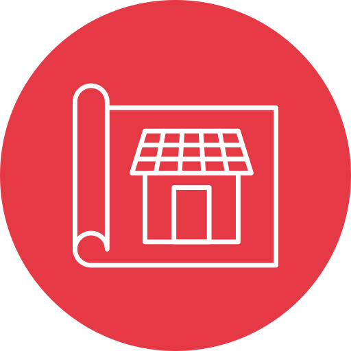 casa solar Generic Flat icono