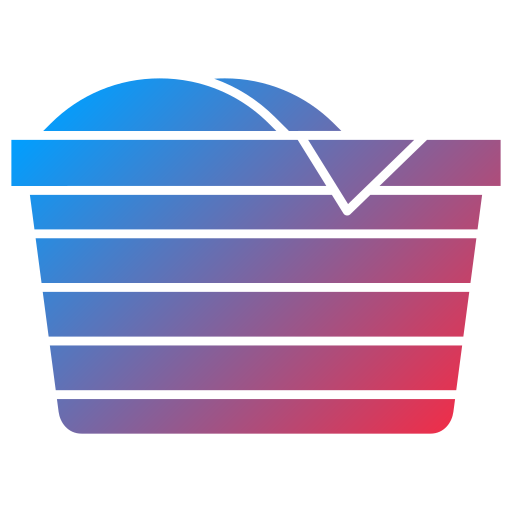 Laundry basket Generic Flat Gradient icon