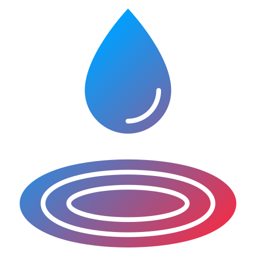 wassertropfen Generic Flat Gradient icon