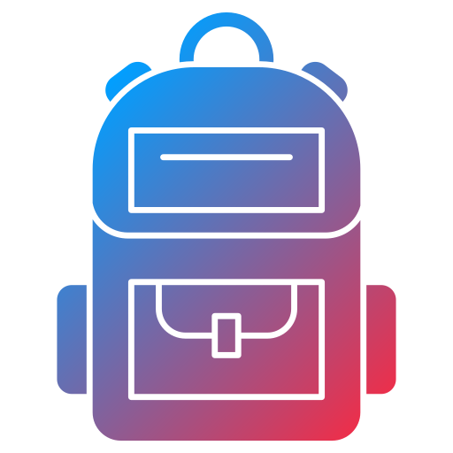 Backpack Generic Flat Gradient icon