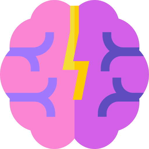 Головной мозг Basic Straight Flat иконка