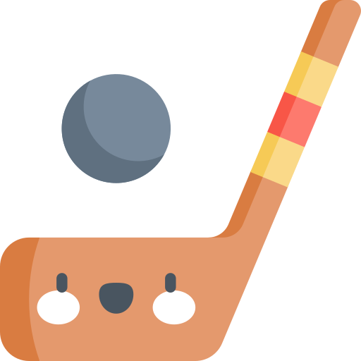 eishockey Kawaii Flat icon