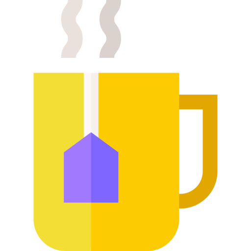 tazza da tè Basic Straight Flat icona