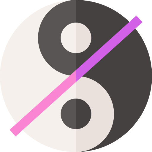 yin Basic Straight Flat Icône