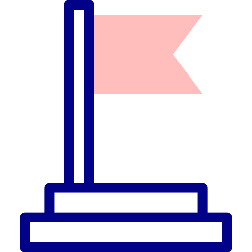 성취 Detailed Mixed Lineal color icon