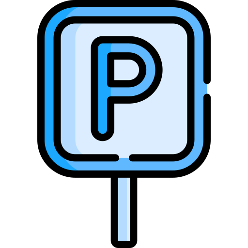 estacionamiento Special Lineal color icono