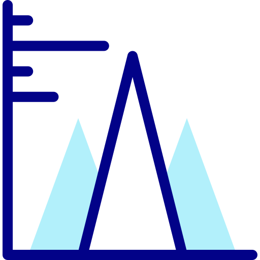 Диаграмма Detailed Mixed Lineal color иконка