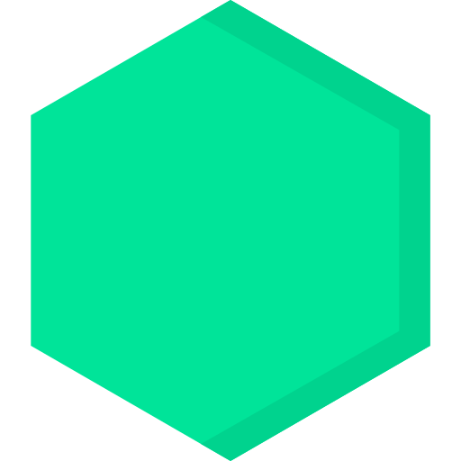 Hexagon Special Flat icon