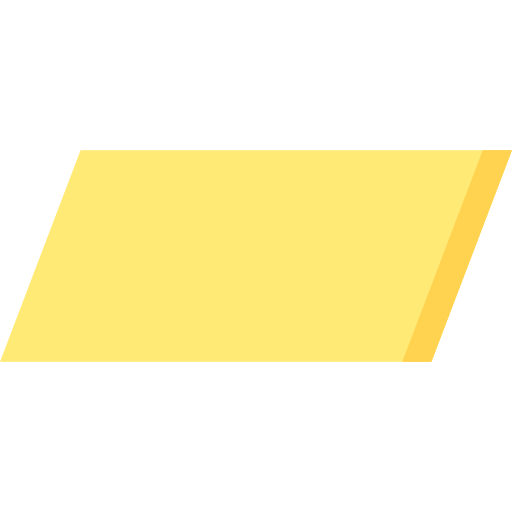 paralelogramo Special Flat icono