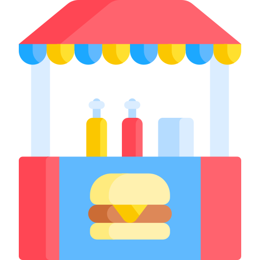 Продовольственный киоск Special Flat иконка