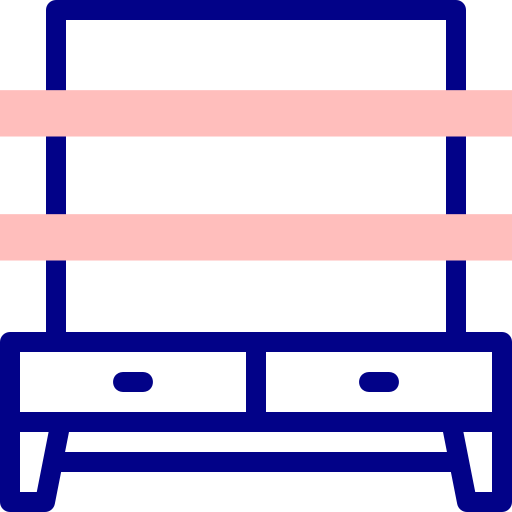 estante Detailed Mixed Lineal color icono
