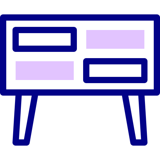 gabinet Detailed Mixed Lineal color ikona