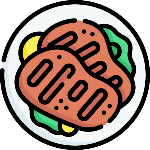 churrasco Special Lineal color icon
