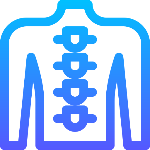 背骨 Basic Gradient Lineal color icon