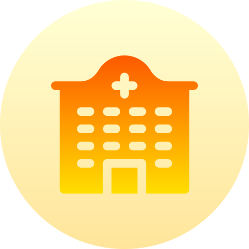hospital Basic Gradient Circular icono