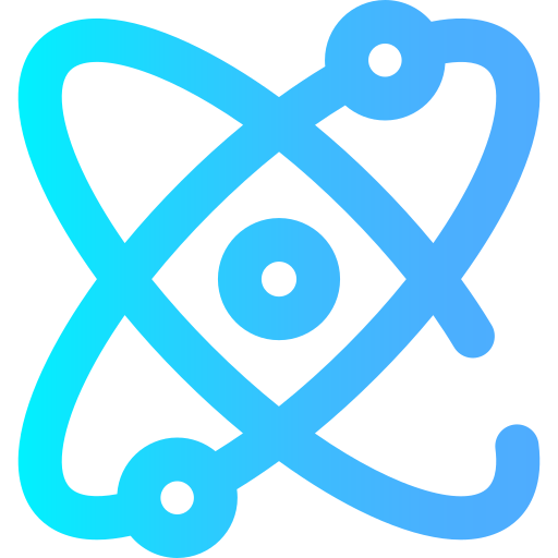 Atom Super Basic Omission Gradient icon