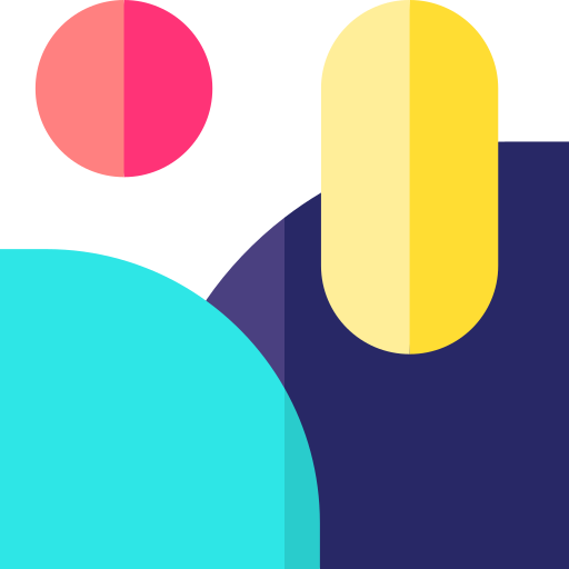 Abstract Basic Straight Flat icon