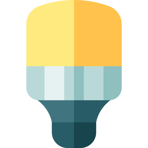 led-licht Basic Rounded Flat icon