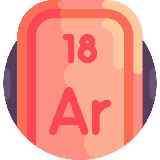 argon Detailed Flat Circular Flat icon
