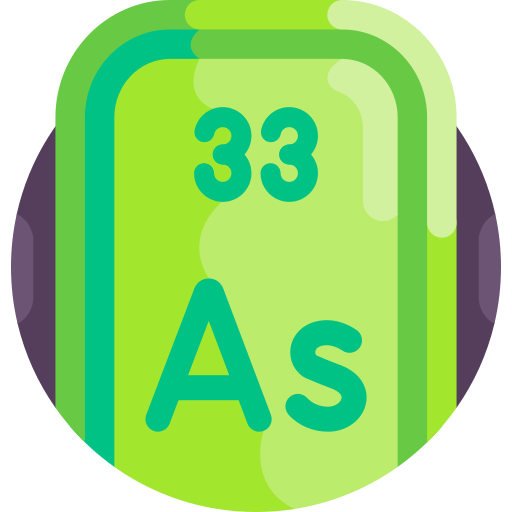 arsenic Detailed Flat Circular Flat Icône