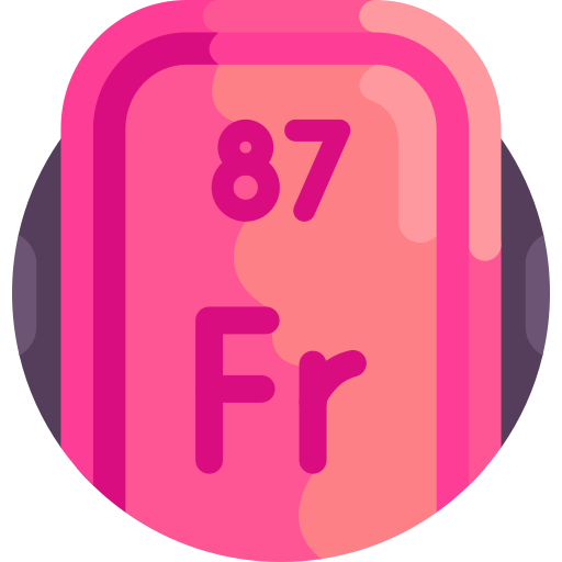 francium Detailed Flat Circular Flat Ícone