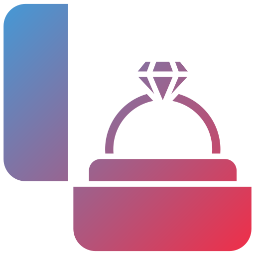 Ring box Generic Flat Gradient icon