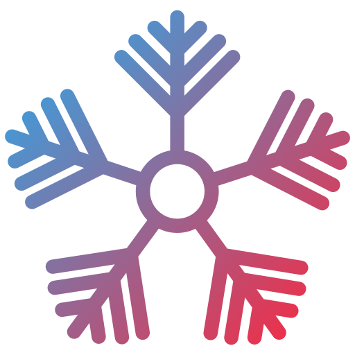 Snowflake Generic Flat Gradient icon