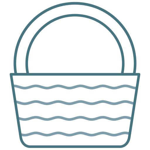 Basket Generic Outline Color icon