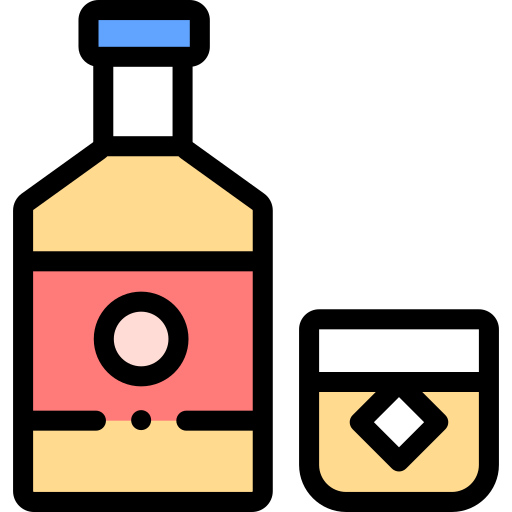 술 Detailed Rounded Lineal color icon