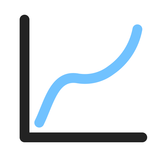 Curve Generic Outline Color icon