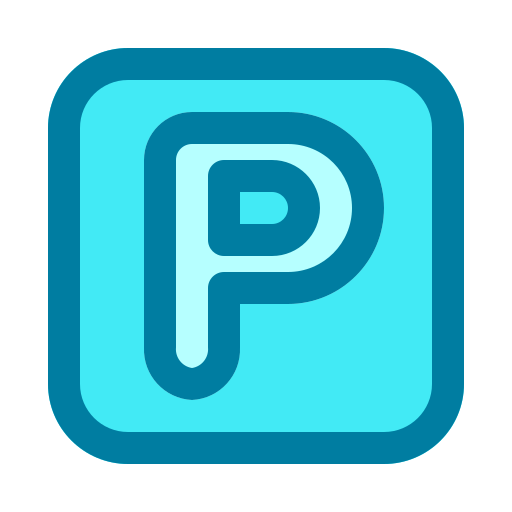 Parking area Generic Blue icon