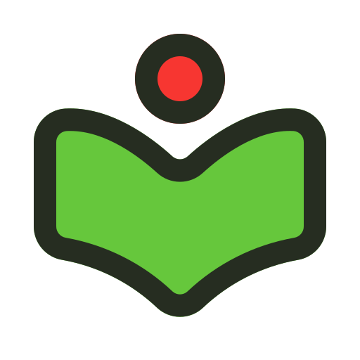 Library Generic Outline Color icon