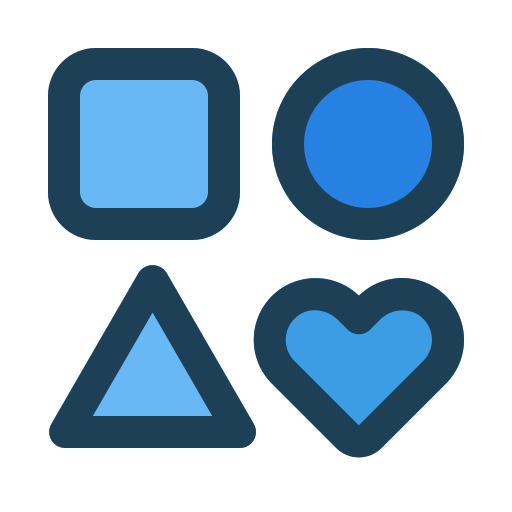 특징 Generic Outline Color icon