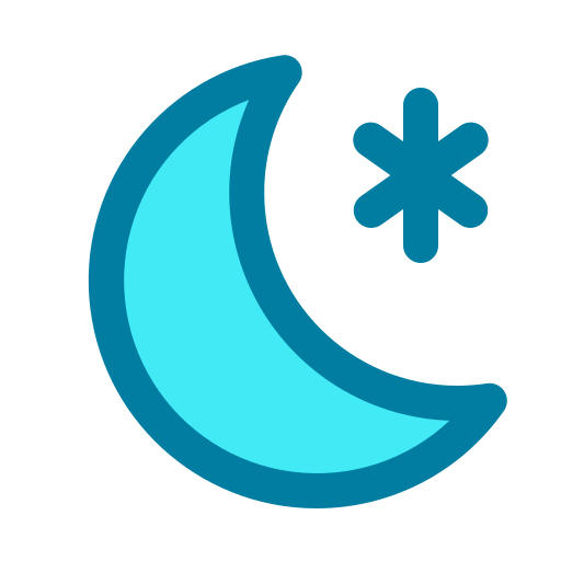 tryb nocny Generic Blue ikona