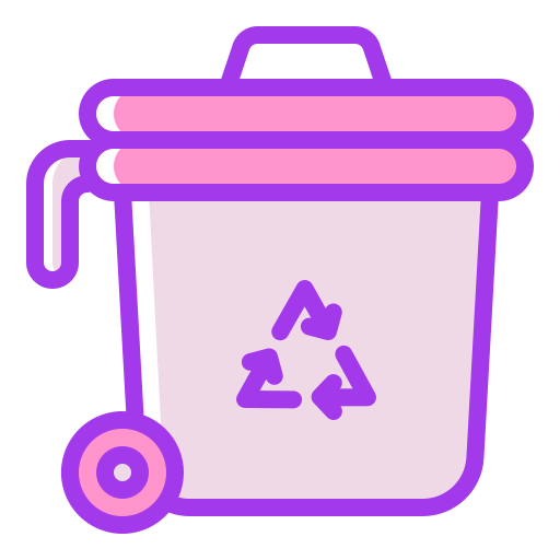 쓰레기통 Generic Color Omission icon