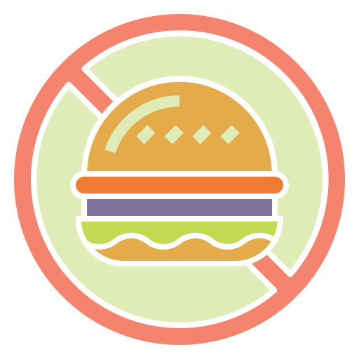 No junk food Generic Flat icon