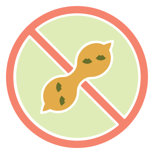 Nut free Generic Flat icon