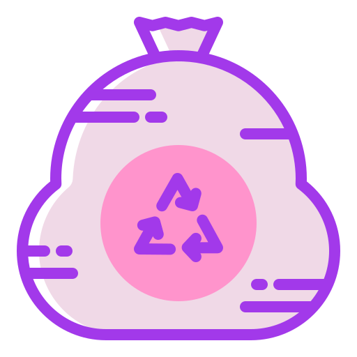 쓰레기 봉투 Generic Color Omission icon