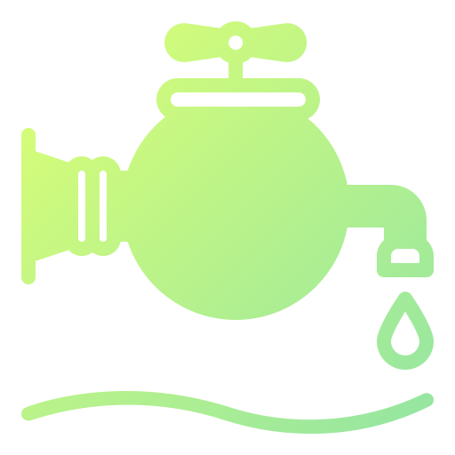 Faucet Generic Flat Gradient icon