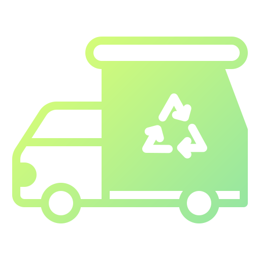 Garbage truck Generic Flat Gradient icon