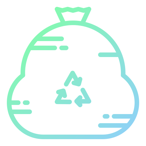 Garbage bag Generic Gradient icon
