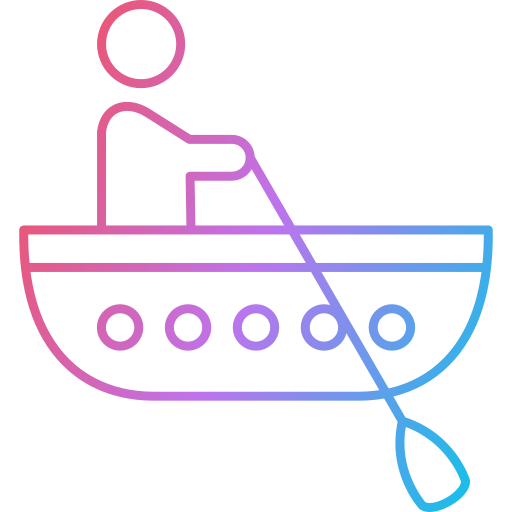 Rafting Generic Gradient icon